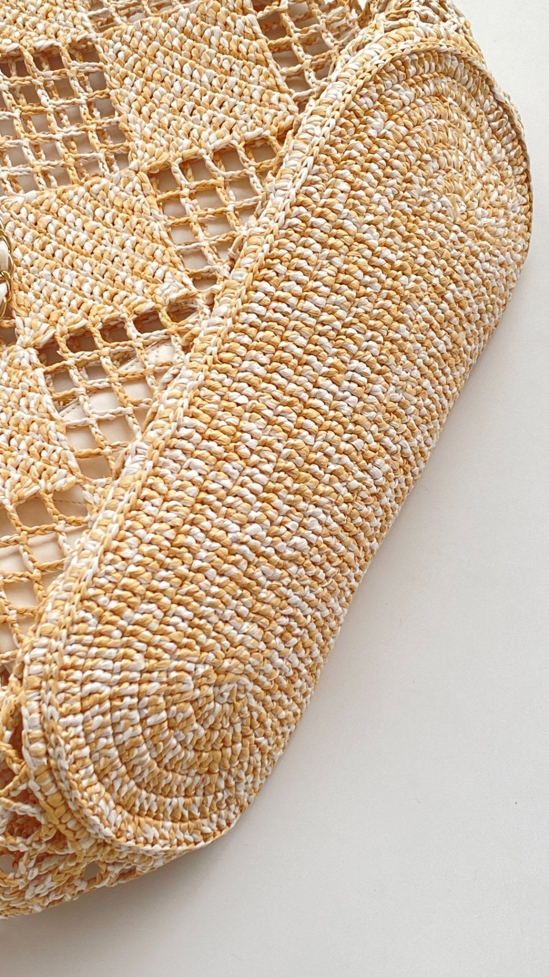 CC Bolso tote de playa 52 Beige Rafia