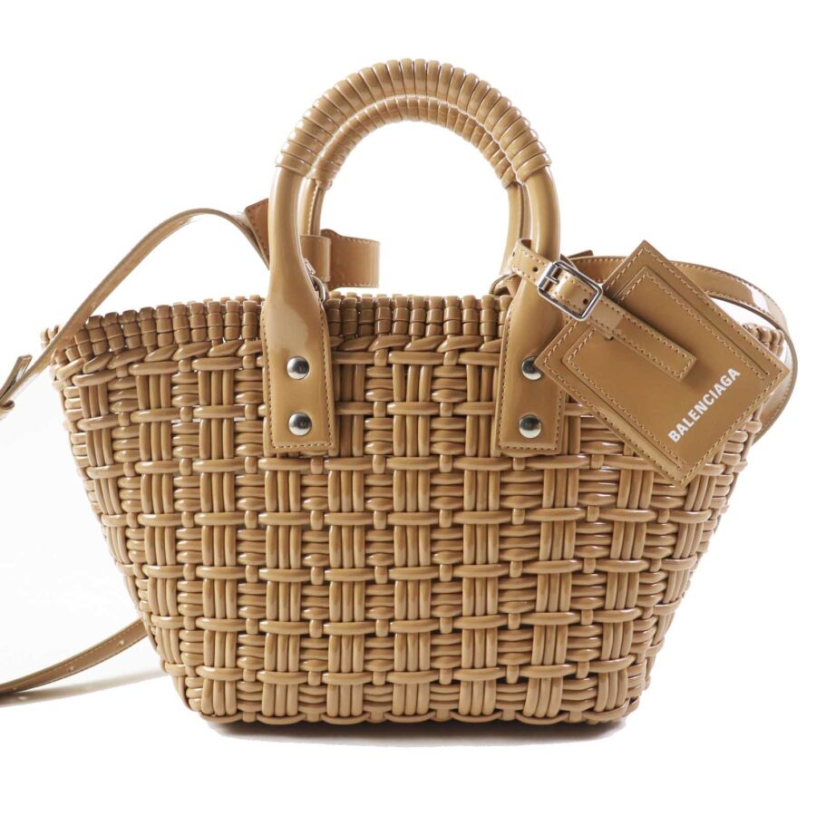 Balenciaga handbag beige – front view