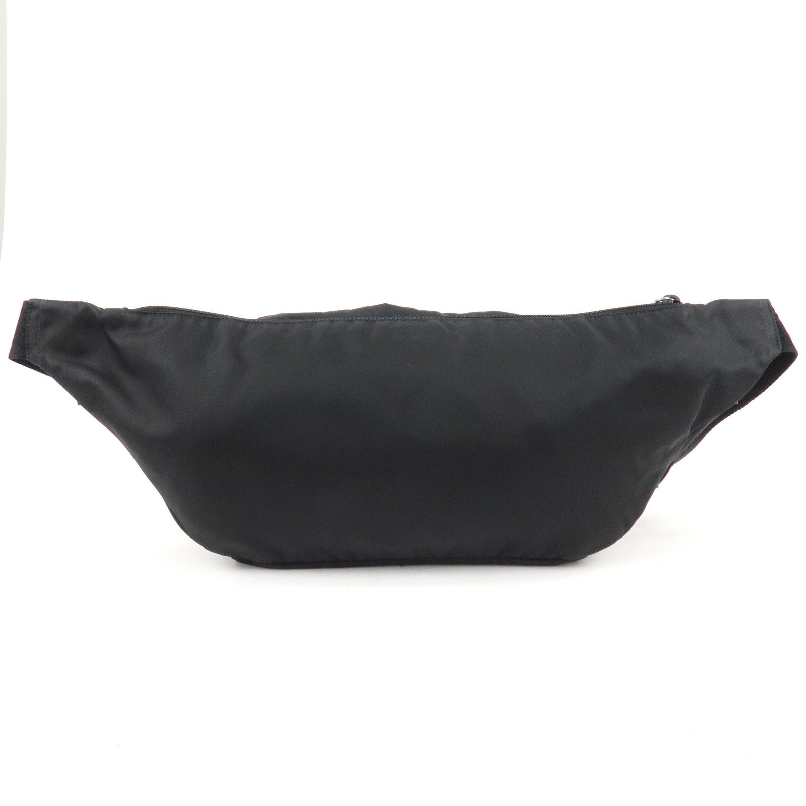 Riñonera y bolso cruzado Prada de nailon y cuero con logo negro