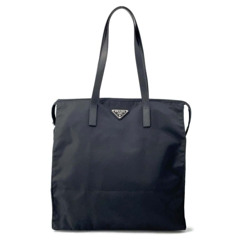Prada Tote black bag – front view