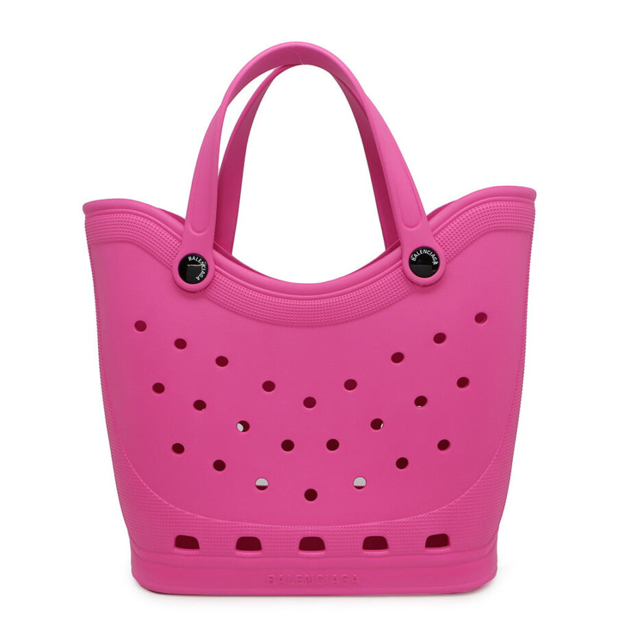 Balenciaga handbag pink – front view