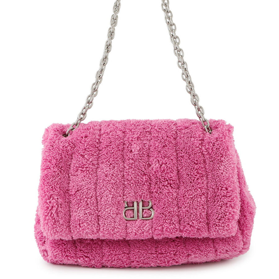 Balenciaga handbag pink – front view