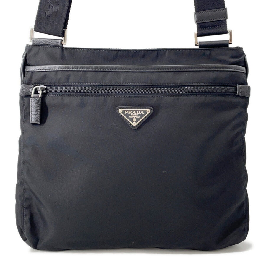 Prada Shoulder Bag black – front view
