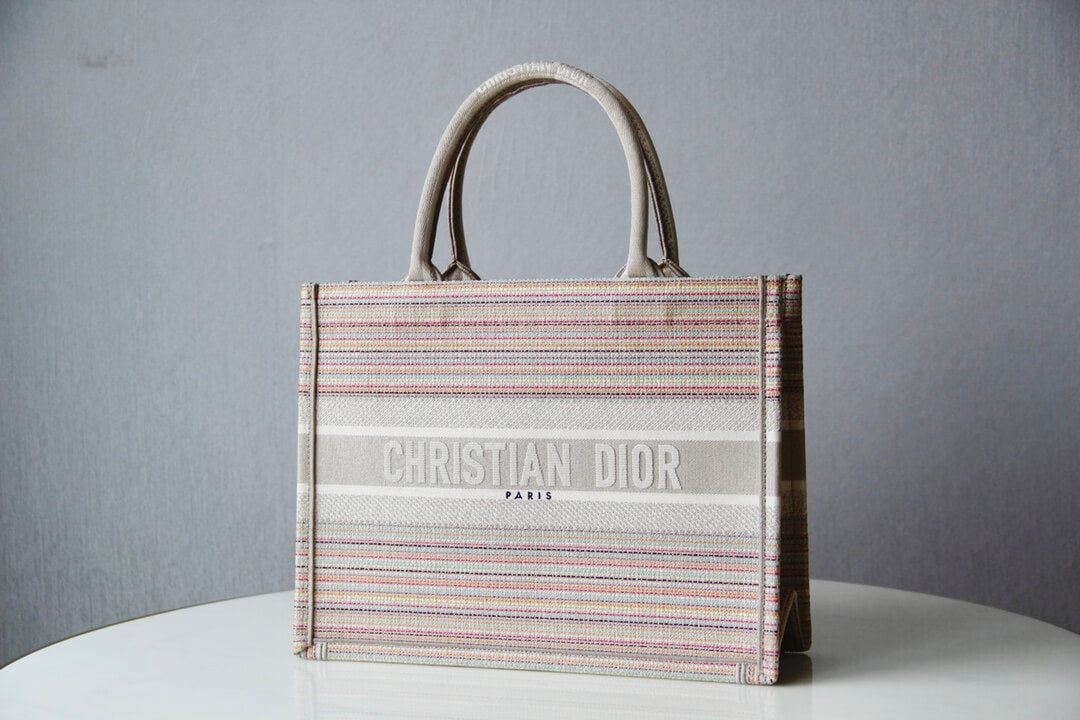 Book bag Tote Embroidery Rosa Blanco 36.5cm 41.5cm Bolso