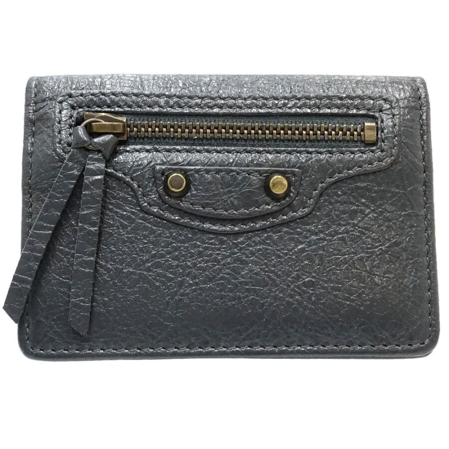 Balenciaga Leather Card Case 477453 | Studio Nafay