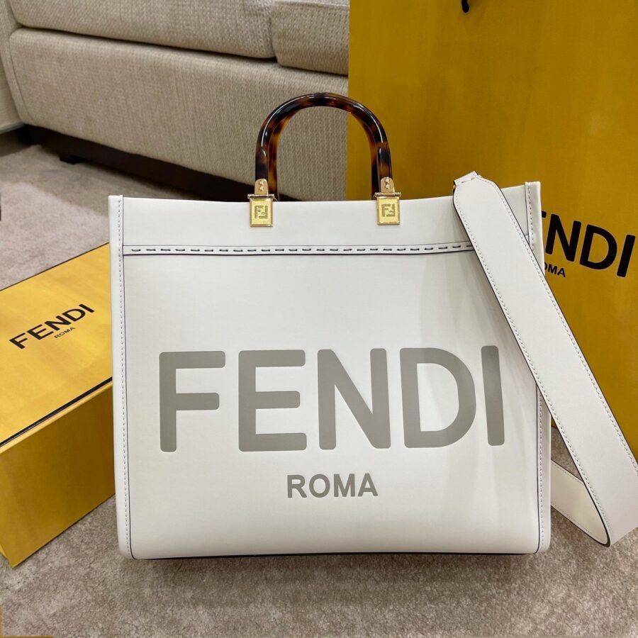 Designer Tote white bag – front view