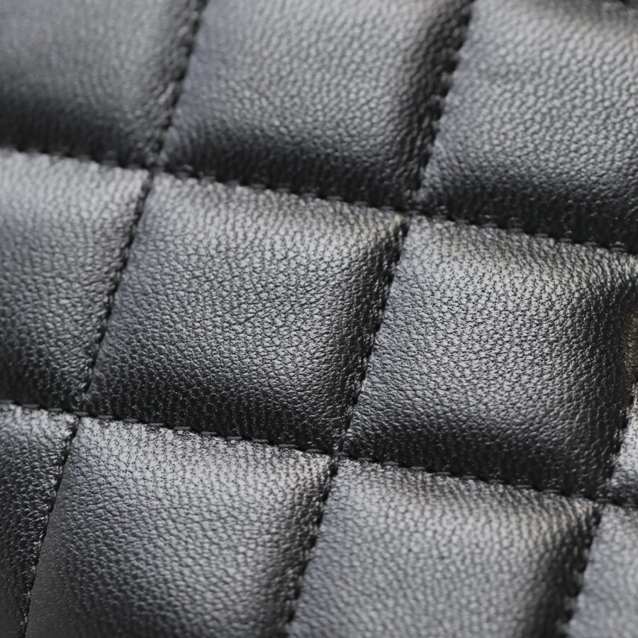 Designer handbag black – front view