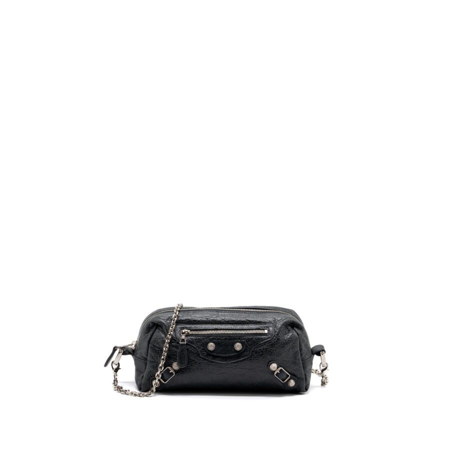 Balenciaga City grey bag – front view