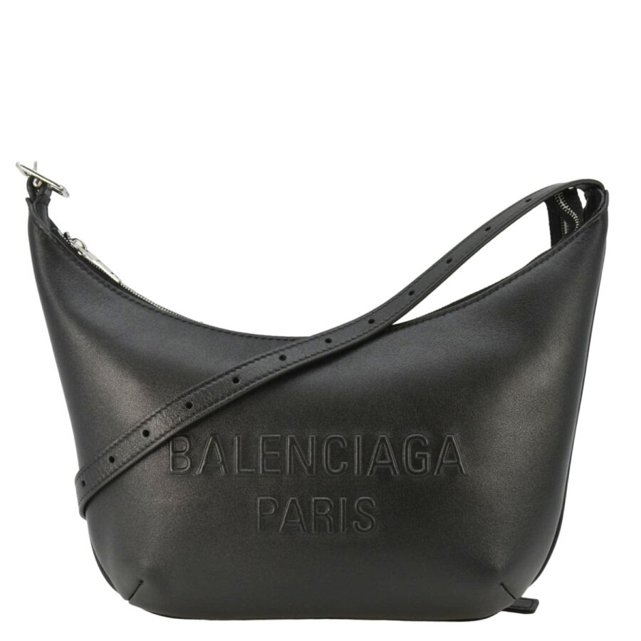 Balenciaga Kate black bag – front view