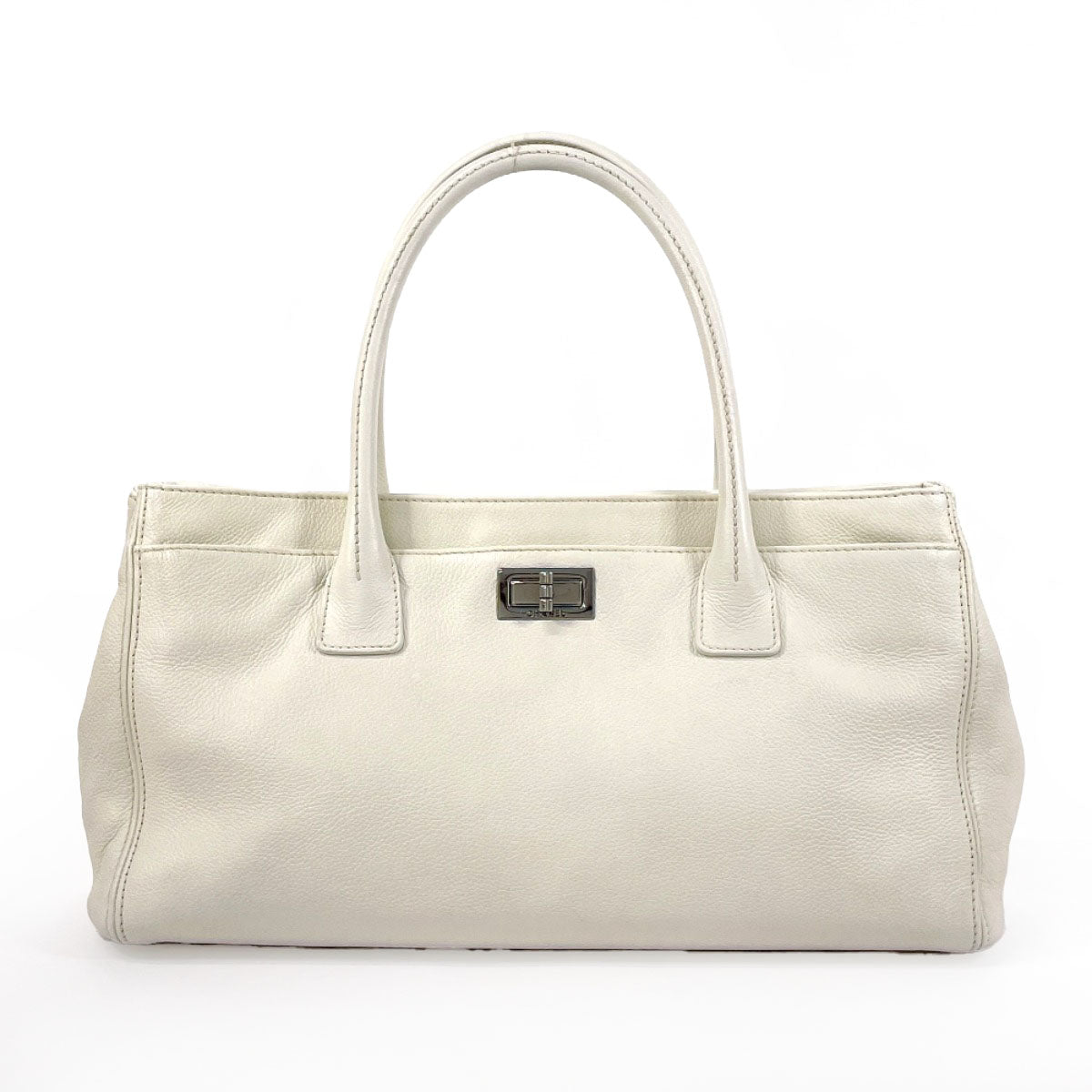 Chanel Mini Blanco Elegante Bolso tote