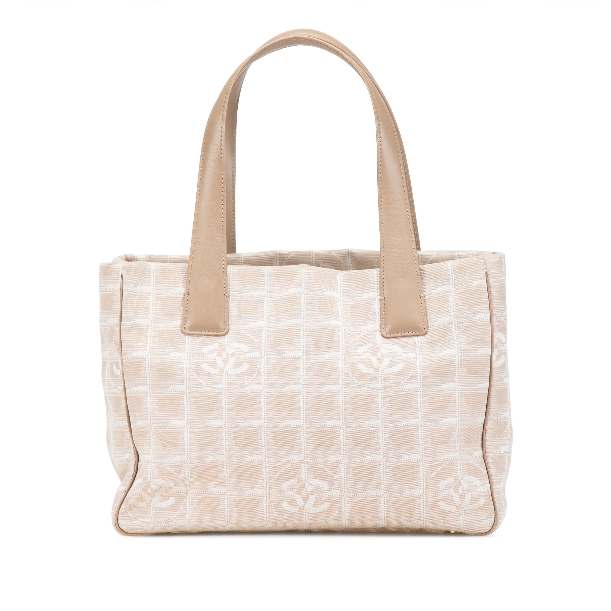 Bolso tote Beige Chanel Nylon New Travel Line