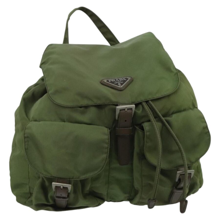 Louis Vuitton Backpack silver bag – front view