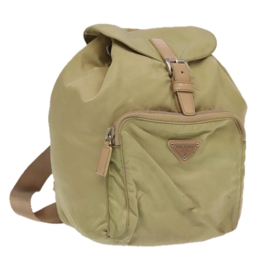 Louis Vuitton Backpack silver bag – front view