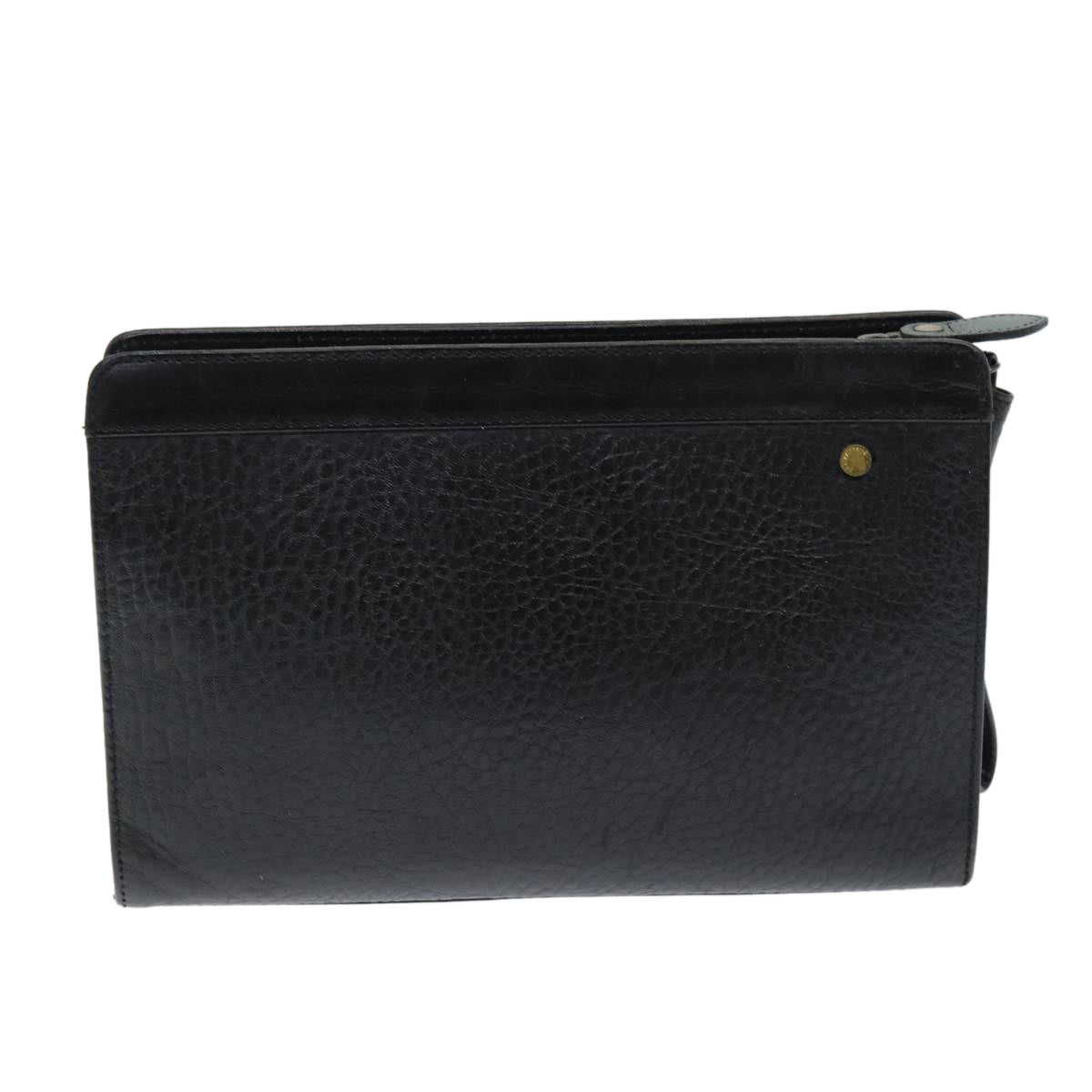 BURBERRYSs Bolso de fiesta Bag Cuero Negro Auth bs14433