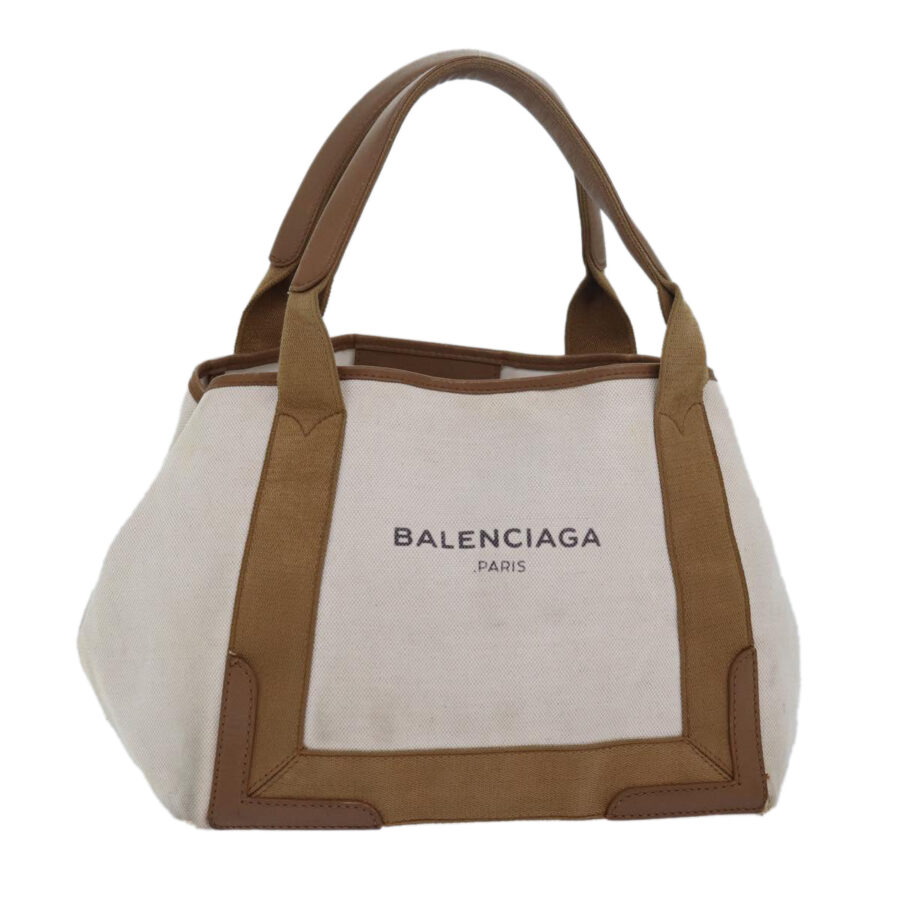 Balenciaga handbag white – front view
