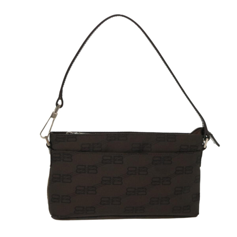 Balenciaga Pouch brown bag – front view