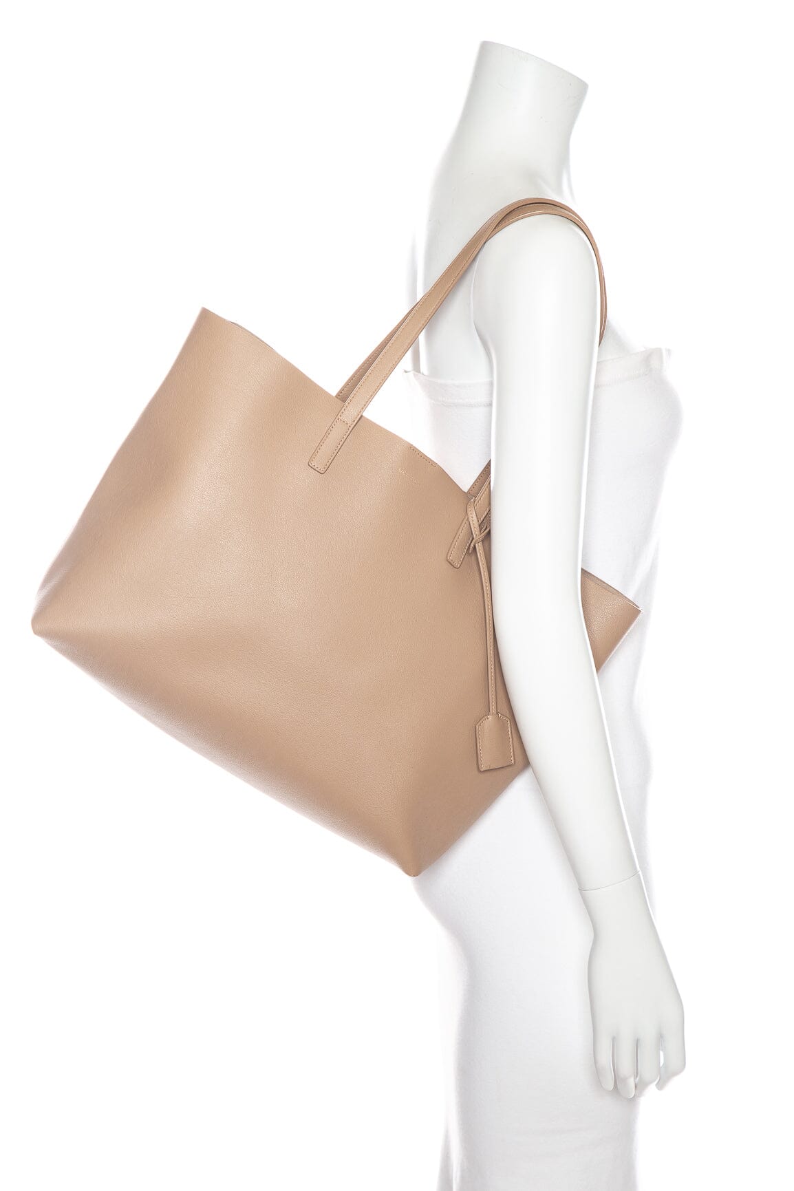 Saint Laurent Tan East West Shopper Bolso tote