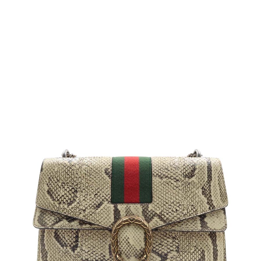 Python Medium Dionysus Shoulder Bag Light Brown | Studio Nafay